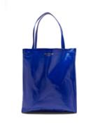 Matchesfashion.com Acne Studios - Oilcloth Coated-twill Tote Bag - Mens - Blue