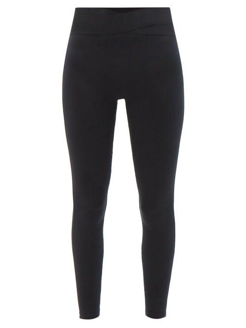 Le Ore - Core Corso Recycled Fibre-blend Jersey Leggings - Womens - Black
