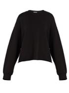 Raey Raw-hem Cotton-jersey Sweatshirt