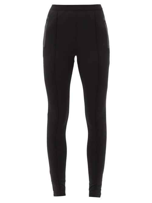 Matchesfashion.com Vaara - Elaine High-rise Thermal Leggings - Womens - Black