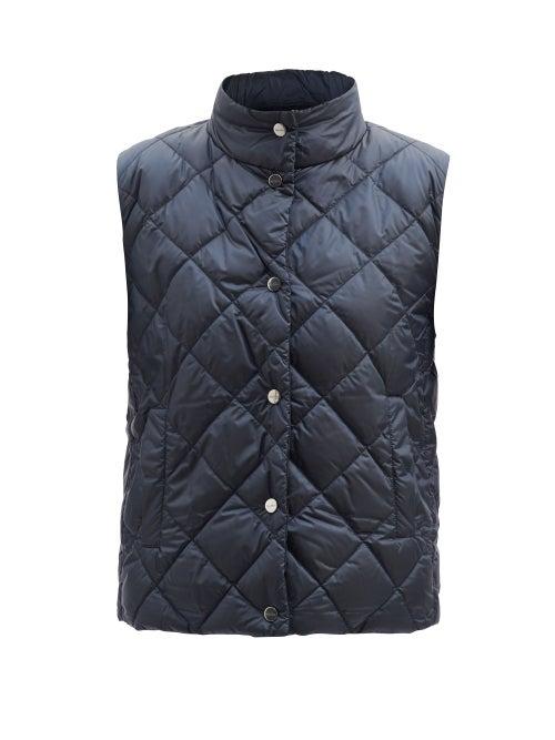 Max Mara - Visoft Gilet - Womens - Navy