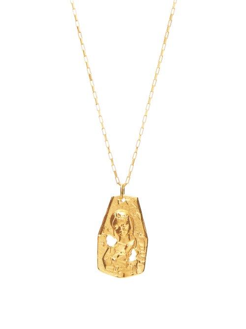 Matchesfashion.com Alighieri - The Bea 24kt Gold Plated Necklace - Mens - Gold