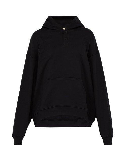 Matchesfashion.com Fear Of God - Everyday Cotton Hooded Sweatshirt - Mens - Black