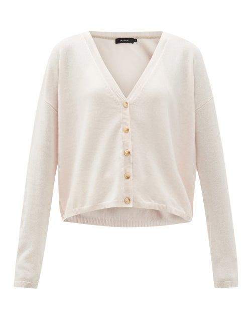 Matchesfashion.com Lisa Yang - Abby V-neck Cashmere Cardigan - Womens - Light Pink