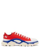 Matchesfashion.com Raf Simons X Adidas - Detroit Runner Canvas Low Top Trainers - Womens - Red Multi