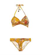 Zimmermann Confetti Twist Floral-print Bikini