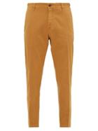 Matchesfashion.com White Sand - Stretch Cotton Slim Leg Chino Trousers - Mens - Beige