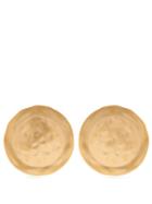 Matchesfashion.com Loewe - Shield Earrings - Womens - Gold