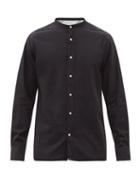 Matchesfashion.com Officine Gnrale - Gaston Organic-cotton Shirt - Mens - Black
