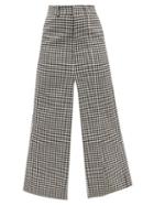 Matchesfashion.com A.w.a.k.e. Mode - High-rise Gingham Maxi Skirt - Womens - Black White