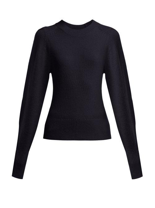 Matchesfashion.com Isabel Marant - Conroy Cashmere Sweater - Womens - Navy