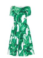 Dolce & Gabbana Banana Leaf-print Dress