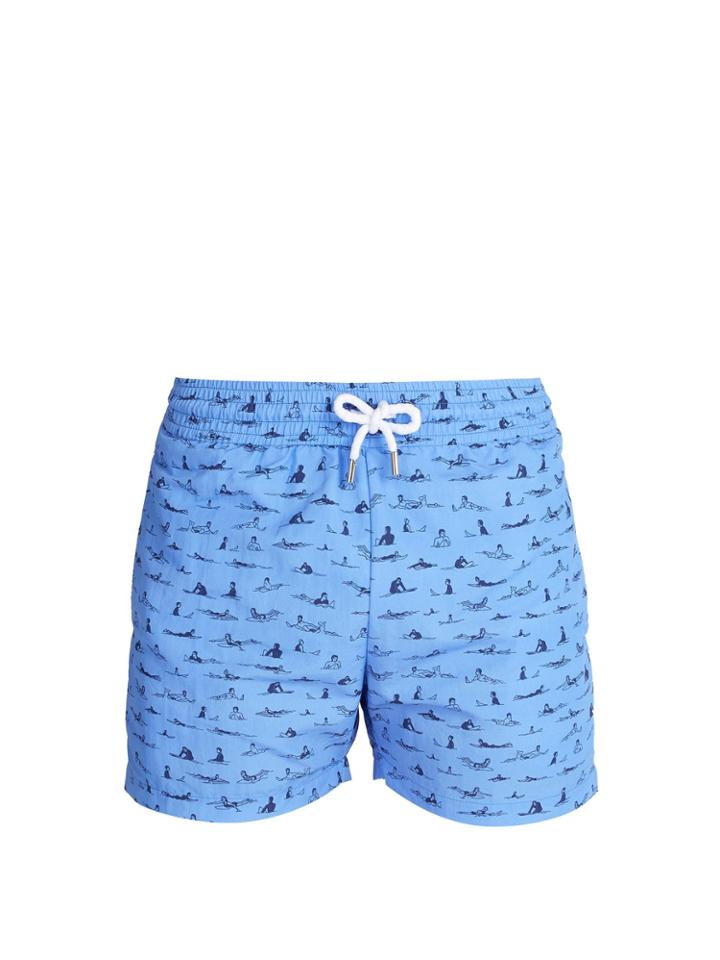 Frescobol Carioca Sports Surfistas-print Swim Shorts