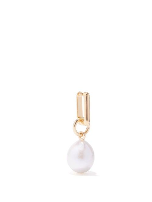 Missoma - Pearl & 18kt Gold-vermeil Single Earring - Womens - Pearl