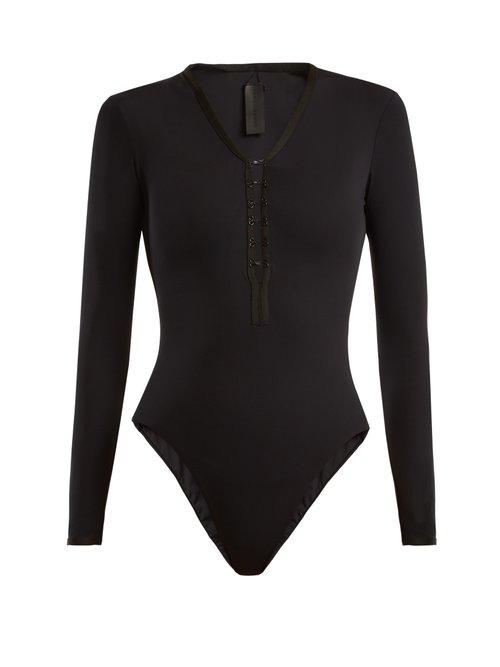 Matchesfashion.com Dos Gardenias - Sin Paddle Suit - Womens - Black