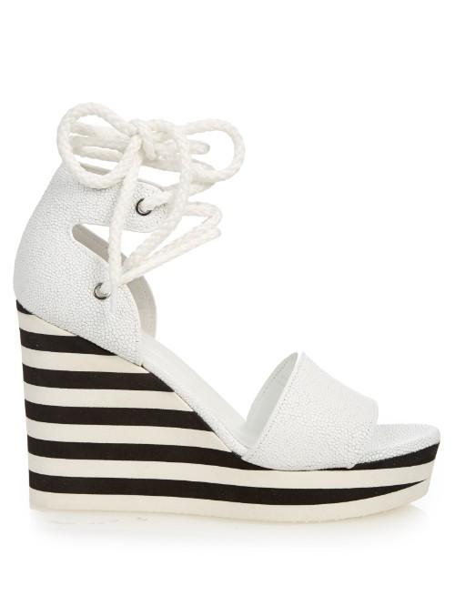 Max Mara Austin Wedge Sandals