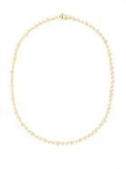 Octavia Elizabeth - Nesting Gem Diamond & 18kt Gold Tennis Necklace - Womens - Yellow Gold