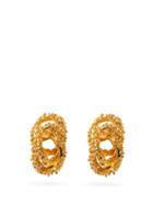 Matchesfashion.com Alighieri - The Aphrodite 24kt Gold-plated Earrings - Womens - Yellow Gold