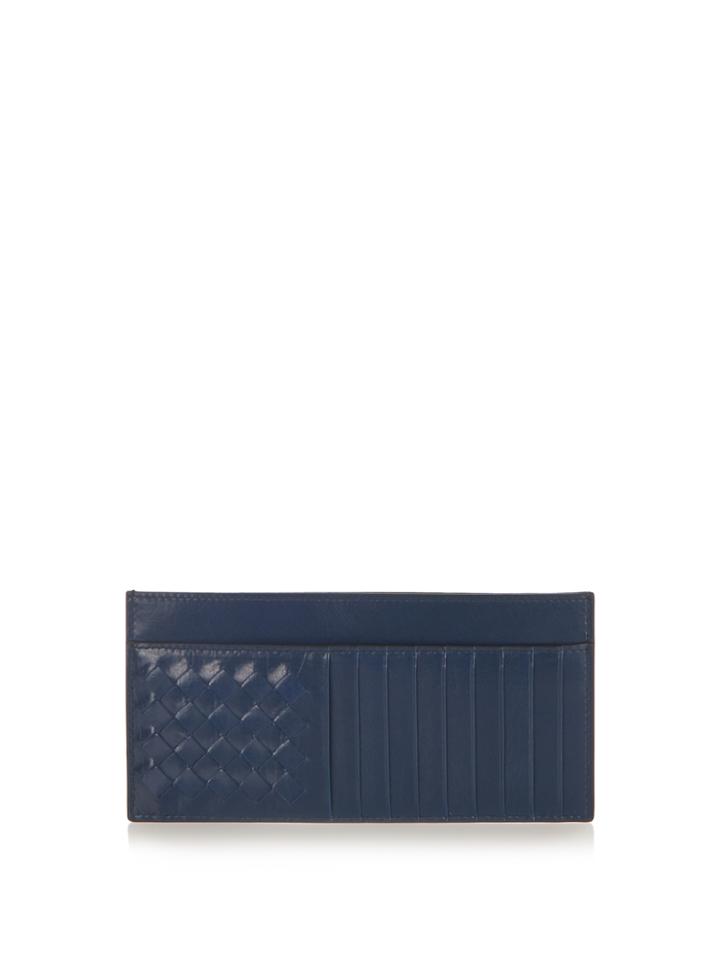 Bottega Veneta Intrecciato-leather Long Cardholder