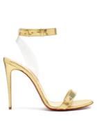 Christian Louboutin Jonatina 100 Leather Sandals