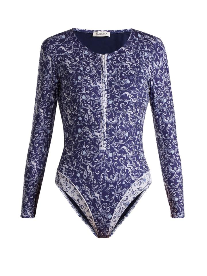 Paolita La Sirena Rash-guard Swimsuit