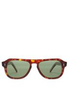 Matchesfashion.com Cutler And Gross - D Frame Acetate Sunglasses - Mens - Brown