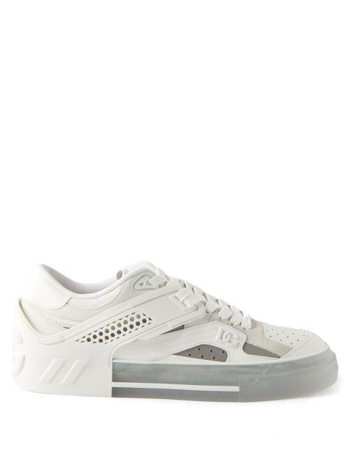 Dolce & Gabbana - Custom 2.0 Panelled Trainers - Mens - White