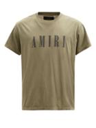 Matchesfashion.com Amiri - Logo-print Cotton-jersey T-shirt - Mens - Green