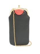 Matchesfashion.com Marni - Colour-block Leather Cross-body Bag - Womens - Black Multi