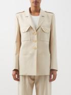 Blaz Milano - Faith Virgin Wool Blazer - Womens - Cream
