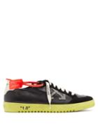 Matchesfashion.com Off-white - 2.0 Low Top Leather Trainers - Mens - Black Multi
