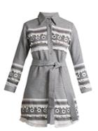 Dodo Bar Or Menashe Tassel-embellished Cotton Shirtdress