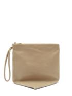 A.p.c. - X Suzanne Koller Leather Pouch - Womens - Beige