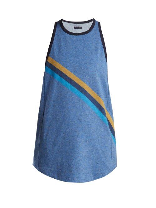 Matchesfashion.com Lndr - Warm Up Tank Top - Womens - Blue Multi