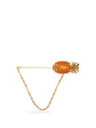 Dolce & Gabbana Pineapple Crystal-embellished Brooch
