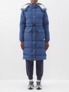 The North Face - Sierra Hooded Quilted Down Parka - Womens - Dark Blue