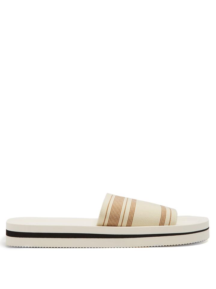 Acne Studios Maurice Elastic-strap Rubber Slides