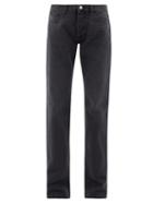 Ladies Rtw The Attico - Mid-rise Bootcut Jeans - Womens - Black