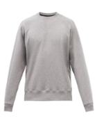 Canada Goose - Huron Logo-patch Organic-cotton Sweatshirt - Mens - Grey