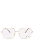 Ray-ban - Square 1971 Metal Glasses - Womens - Gold