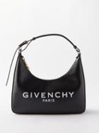 Givenchy - Moon Small Coated-canvas Shoulder Bag - Womens - Black