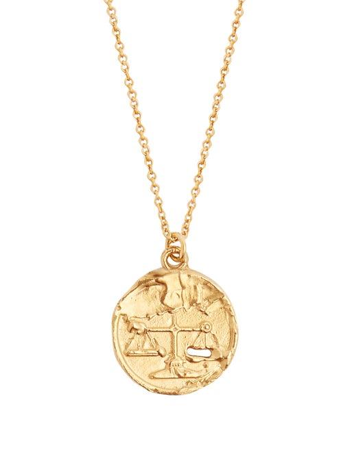 Matchesfashion.com Alighieri - Libra 24kt Gold-plated Necklace - Mens - Gold
