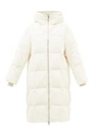 Stand Studio - Saylor Hooded Quilted Down Coat - Womens - Ivory