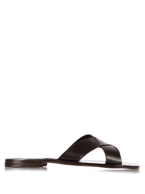 Álvaro Antonio Leather Sandals