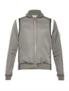 Moncler Gamme Bleu Coated Mesh Bomber Jacket