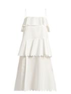See By Chloé Scallop-edged Cotton Dress