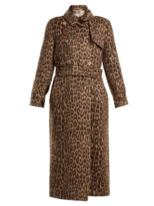 Matchesfashion.com Max Mara - Fiacre Coat - Womens - Animal