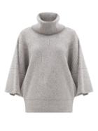 Matchesfashion.com Givenchy - Roll-neck Ribbed Cashmere Sweater - Womens - Grey
