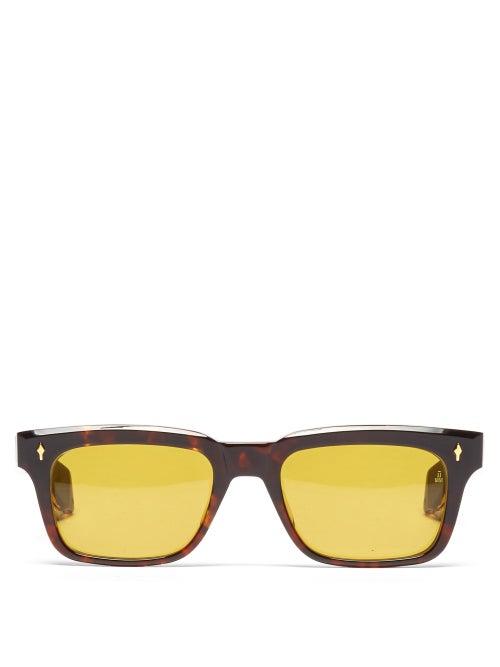 Matchesfashion.com Jacques Marie Mage - Torino Tortoiseshell-acetate Sunglasses - Womens - Tortoiseshell