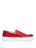 Moncler Giselle Leather Slip-on Trainers